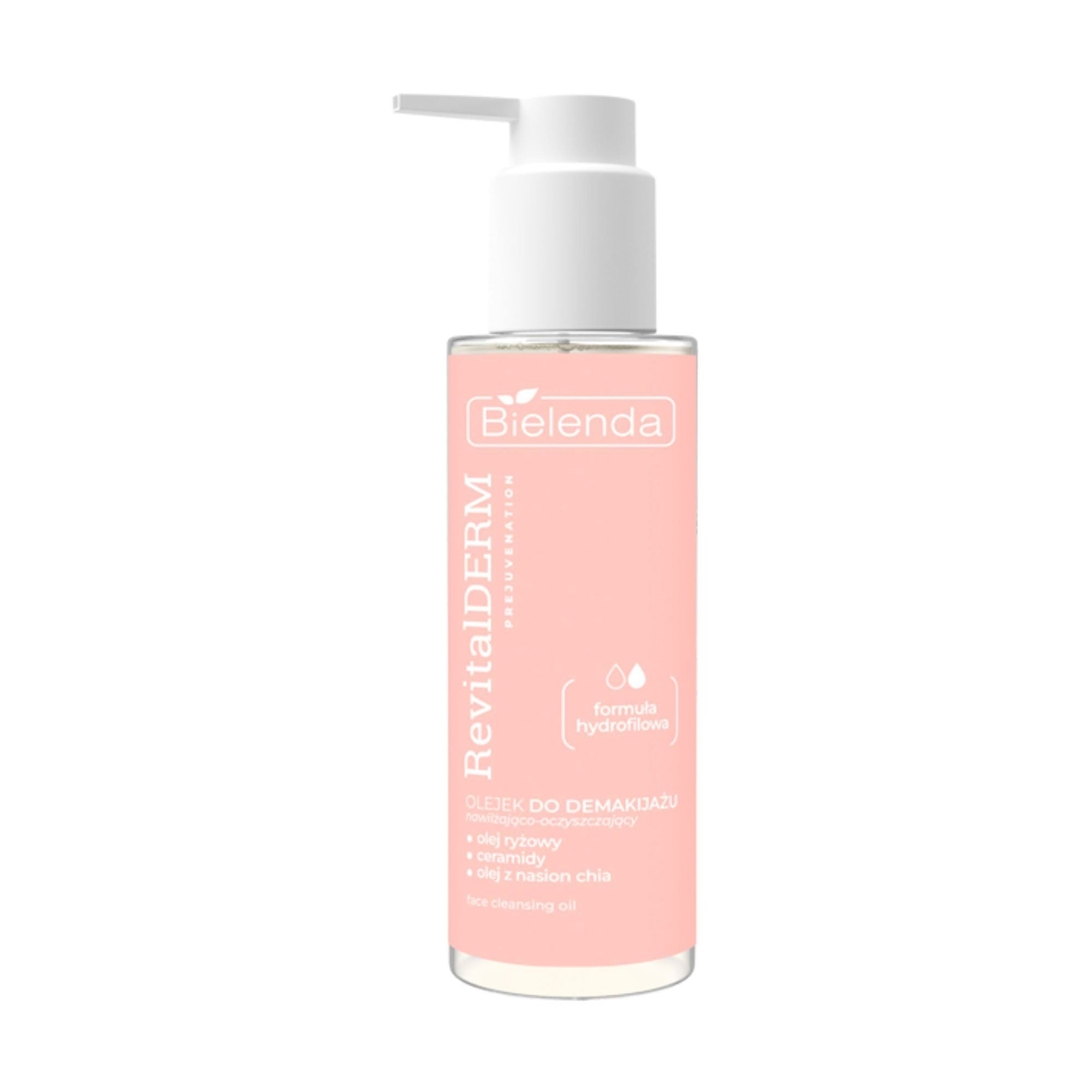 Зволожувальна та очищувальна олія для зняття макіяжу Bielenda Revital Derm Prejuvenation Face Cleansing Oil, 100 мл
